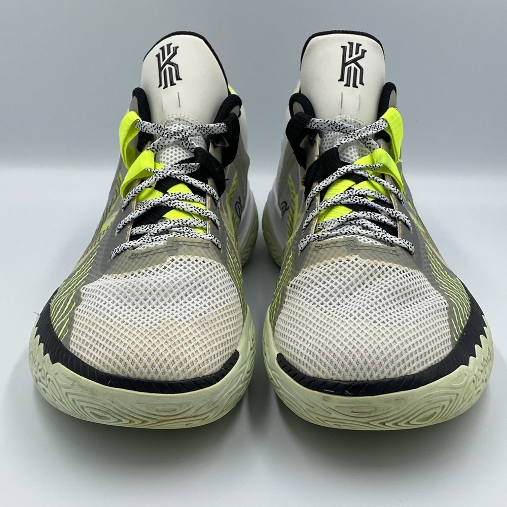 Nike Kyrie Flytrap V 5 White Green Volt Basketbal Shoes Men's Size 12 CZ4100-101 - Picture 3 of 8